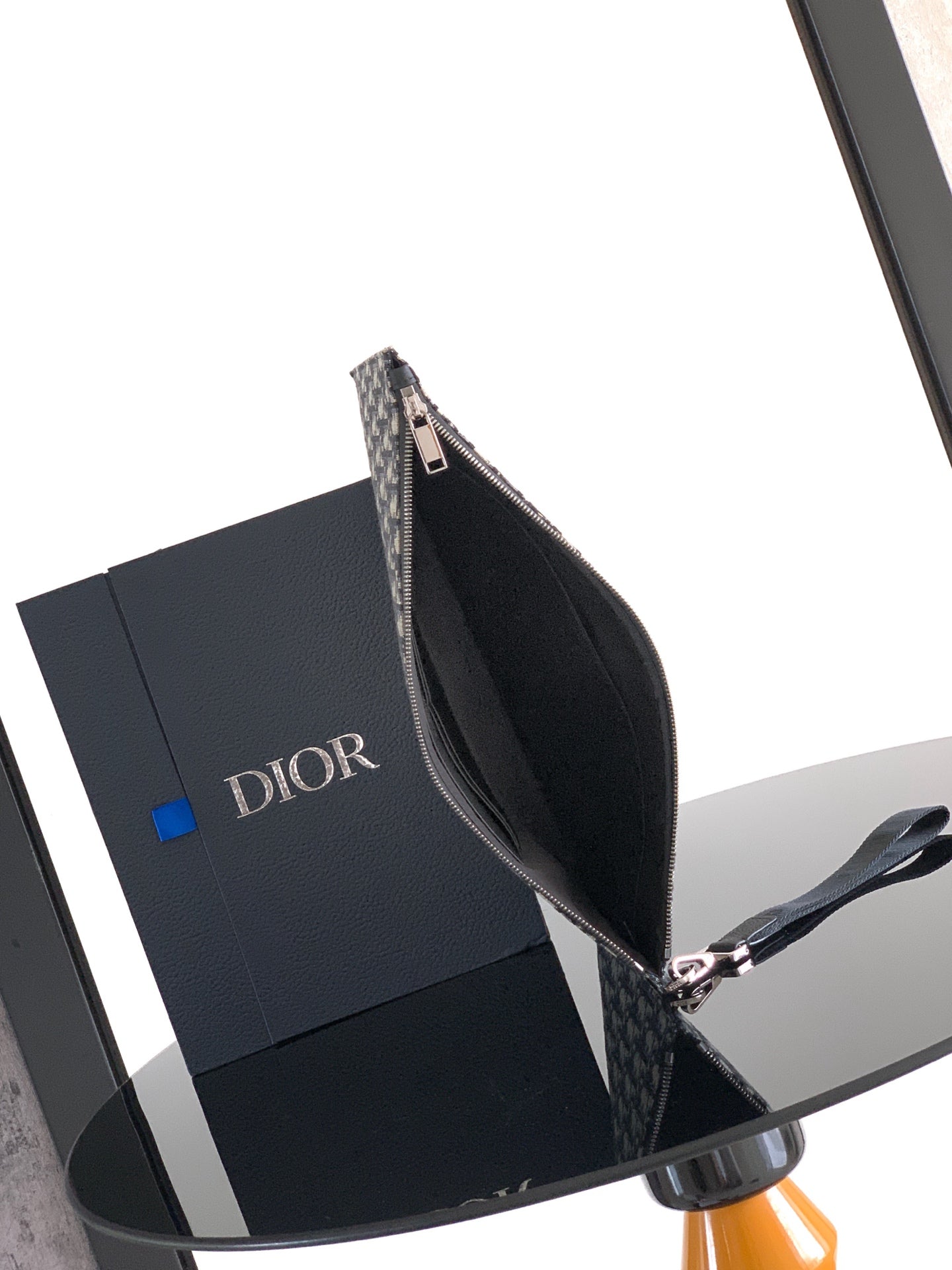 Dior A4 Oblique Clutch Bag