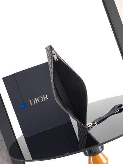 Dior A4 Oblique Clutch Bag