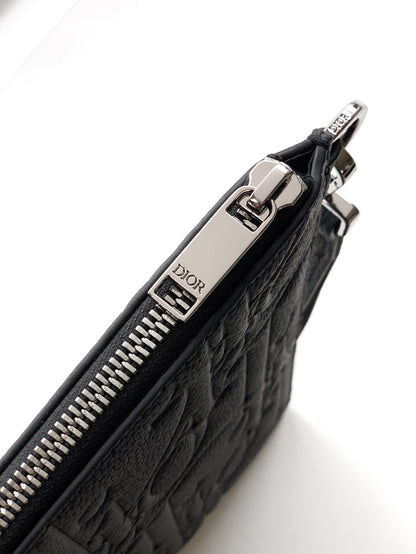 Dior Gravity Leather A4 Clutch Bag