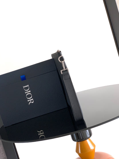 Dior Gravity A4 Pouch – Grained Leather