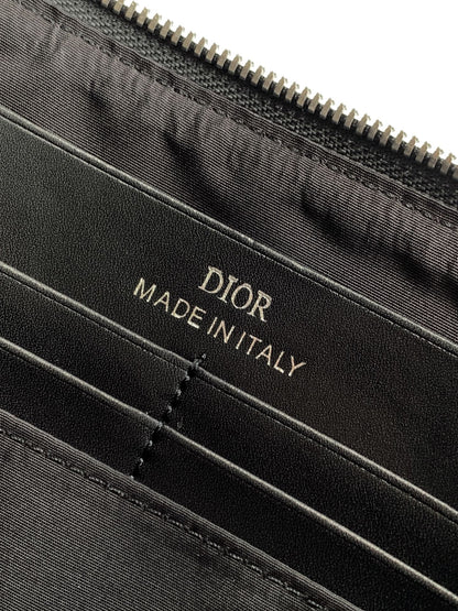 Dior Gravity A4 Pouch – Grained Leather