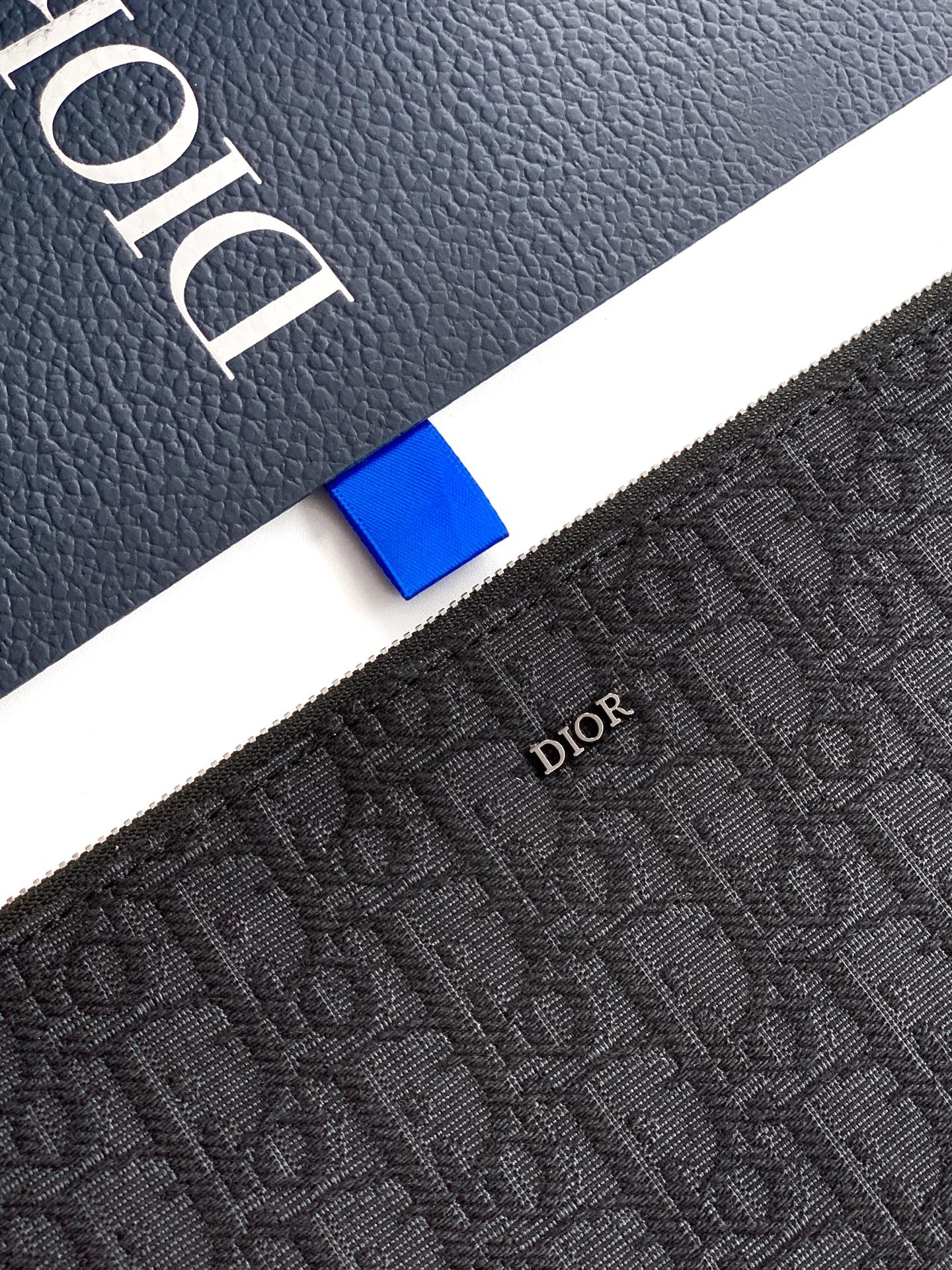 Dior Gravity Leather A4 Clutch Bag