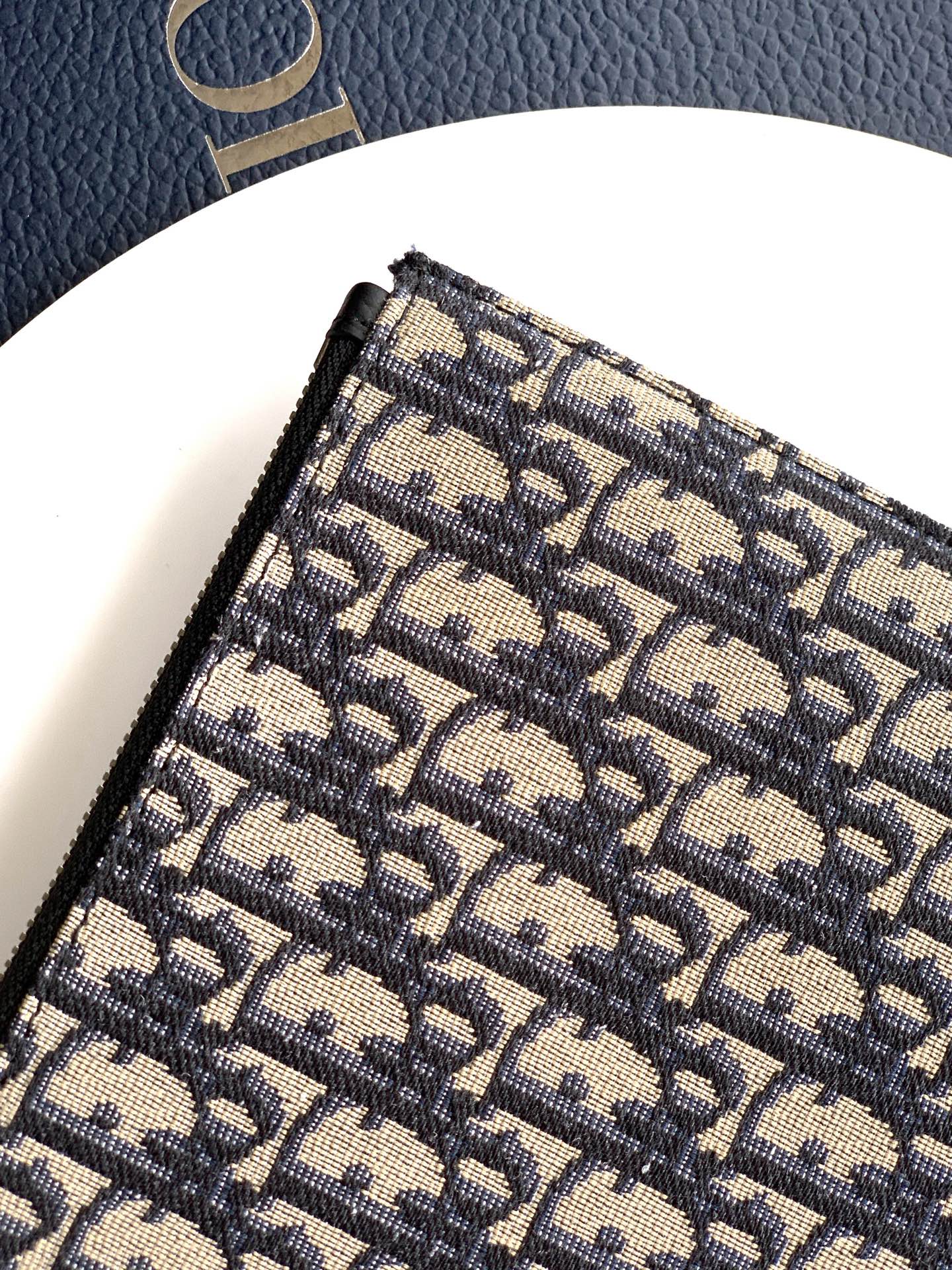 Dior Gravity Leather A4 Clutch Bag