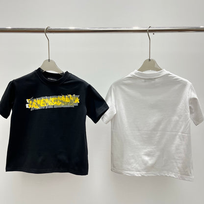Balenciaga Kids Graffiti Logo T-Shirt – Kids Collection