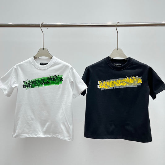 Balenciaga Kids Graffiti Logo T-Shirt – Kids Collection