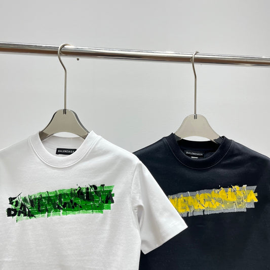 Balenciaga Kids Graffiti Logo T-Shirt – Kids Collection