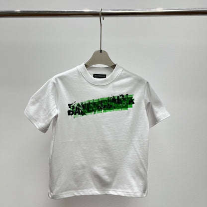 Balenciaga Kids Graffiti Logo T-Shirt – Kids Collection