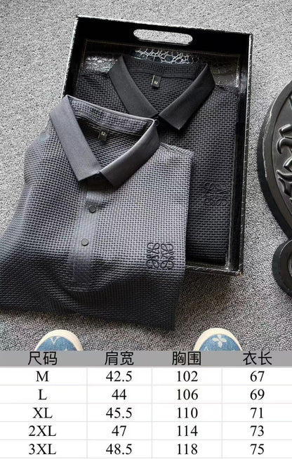 Loewe Seamless 3D Fishbone Polo Shirt