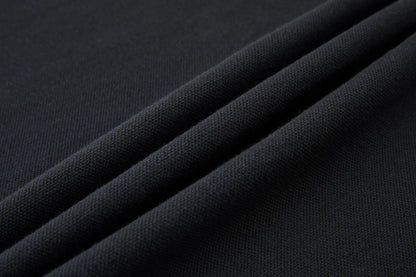 Moncler Logo Ribbed Collar Polo Shirt