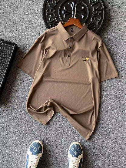 Louis Vuitton Ice Oxygen Silk Seamless Polo Shirt