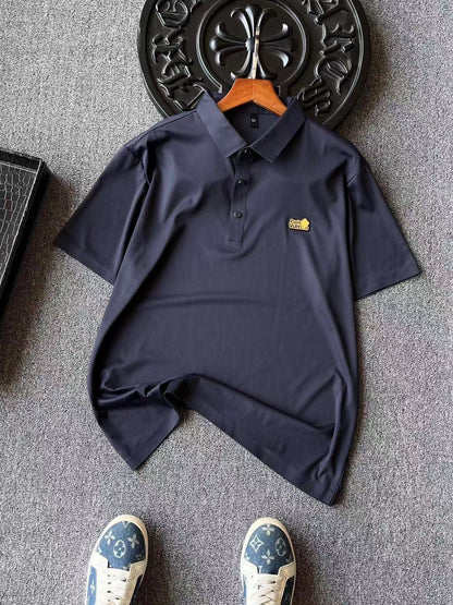 Louis Vuitton Ice Oxygen Silk Seamless Polo Shirt