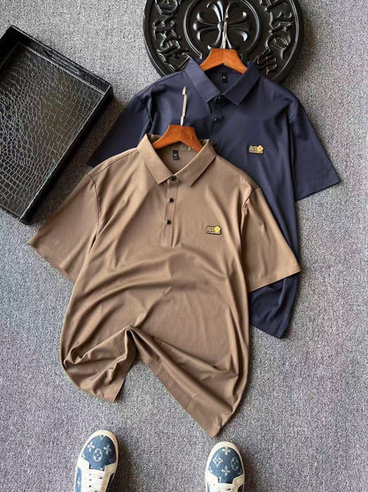 Louis Vuitton Ice Oxygen Silk Seamless Polo Shirt