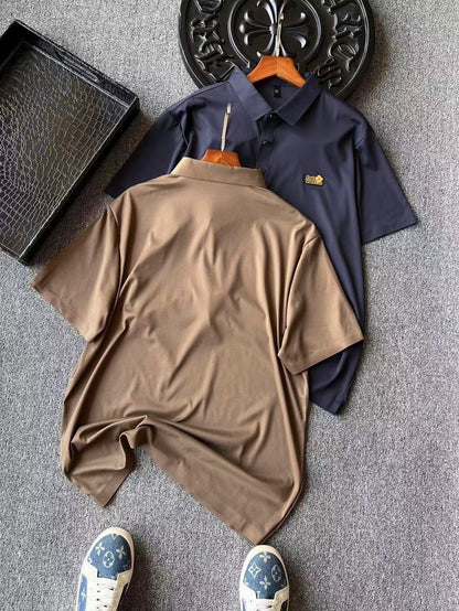 Louis Vuitton Ice Oxygen Silk Seamless Polo Shirt