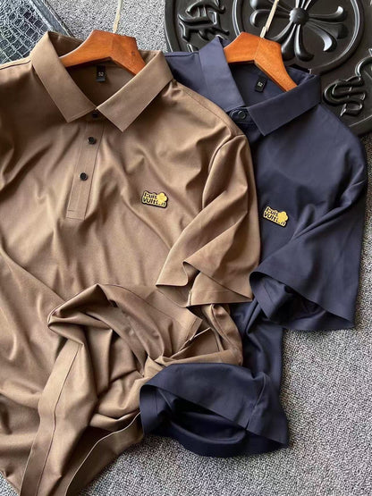 Louis Vuitton Ice Oxygen Silk Seamless Polo Shirt
