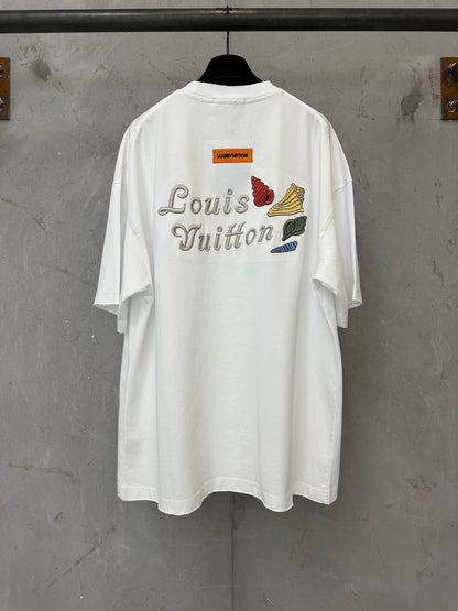 Louis Vuitton Conch Embroidery Crewneck T-Shirt – 26SS