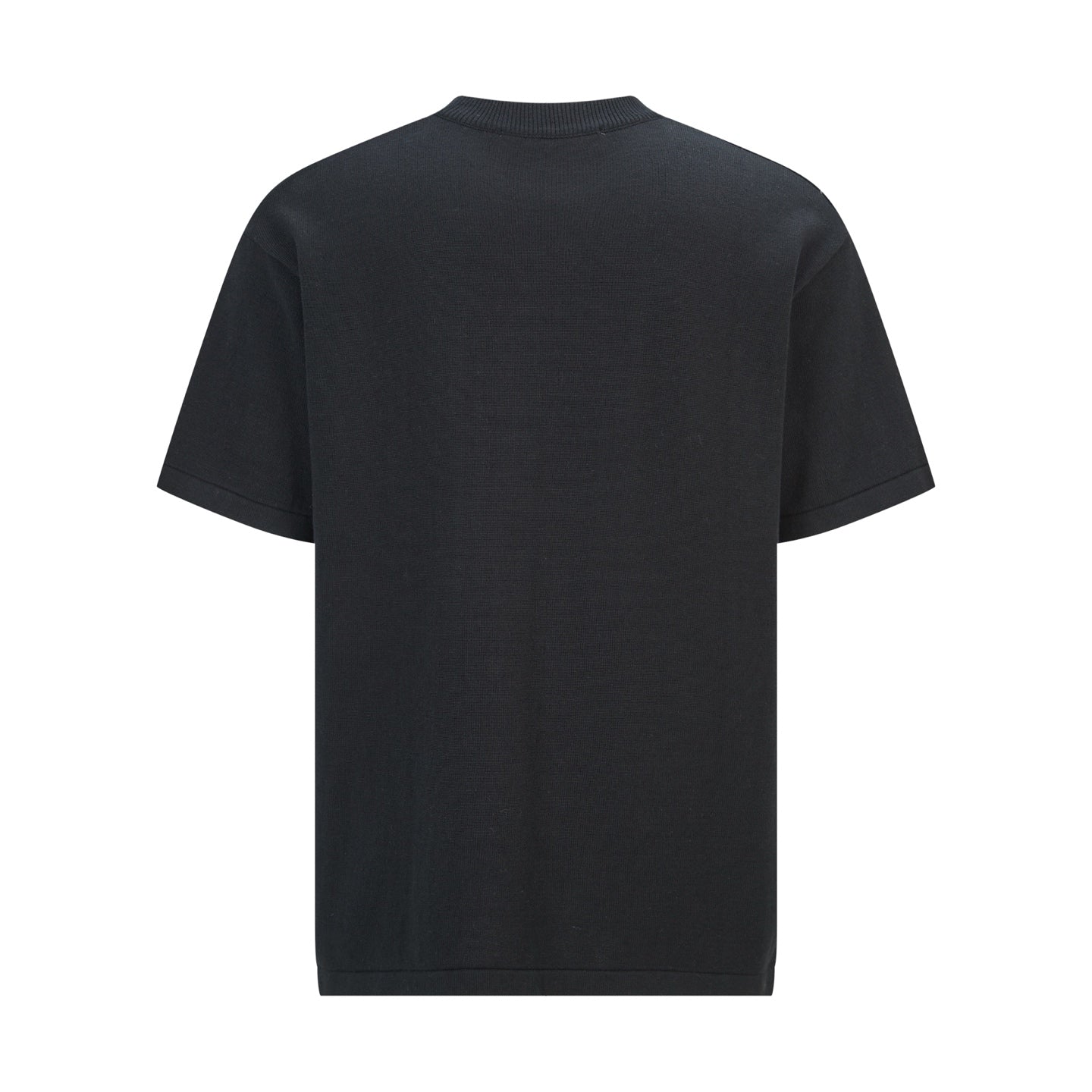 Louis Vuitton Leather Patch Embroidery Knit Sweater