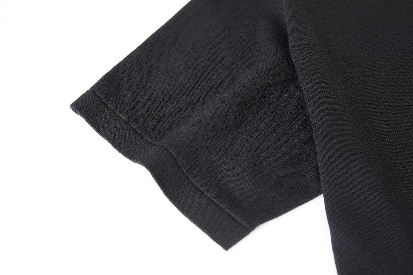 Louis Vuitton Leather Patch Embroidery Knit Sweater