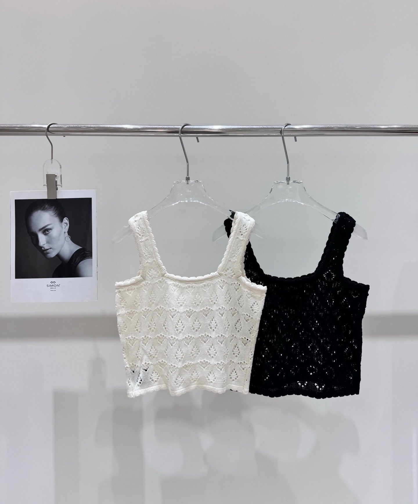 Celine Triomphe Cut-out Knit Vest