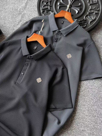 Fendi x Prada Seamless 3D Texture Polo Shirt – Spring/Summer Collection