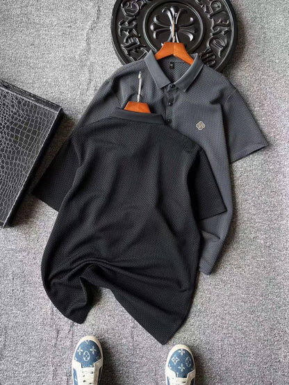 Fendi x Prada Seamless 3D Texture Polo Shirt – Spring/Summer Collection