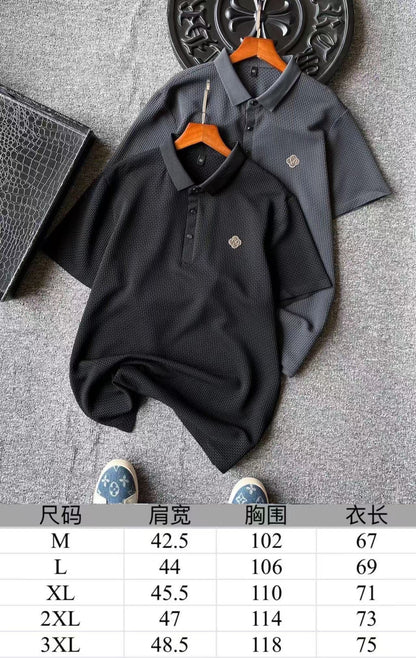 Fendi x Prada Seamless 3D Texture Polo Shirt – Spring/Summer Collection