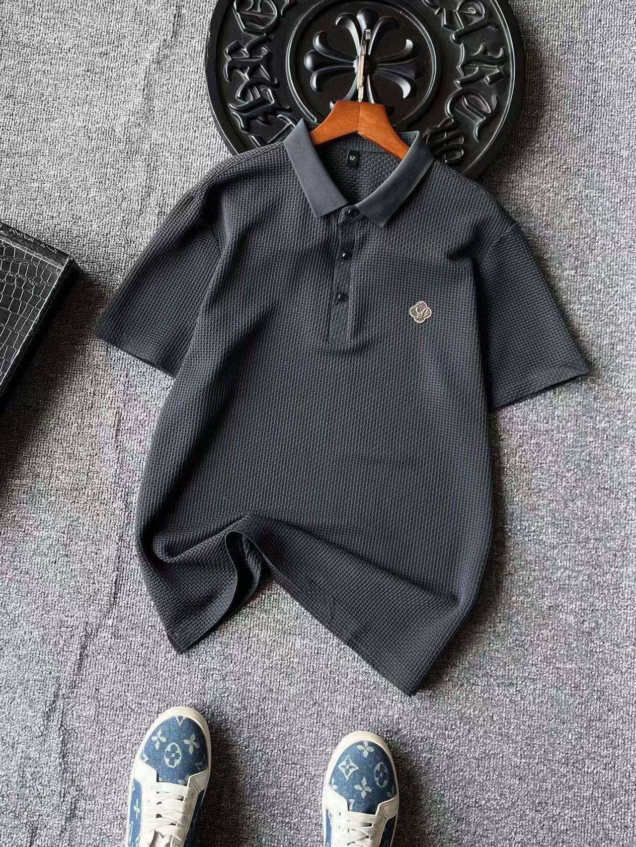 Fendi x Prada Seamless 3D Texture Polo Shirt – Spring/Summer Collection