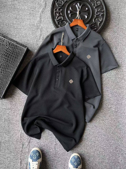 Fendi x Prada Seamless 3D Texture Polo Shirt – Spring/Summer Collection