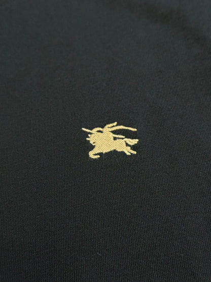 Burberry Check-Trim Equestrian Knight T-Shirt