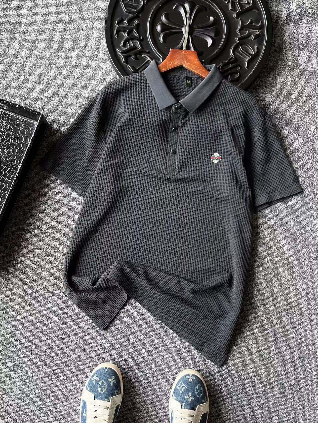 Louis Vuitton Seamless Four-Leaf Clover Polo Shirt – Spring/Summer Collection