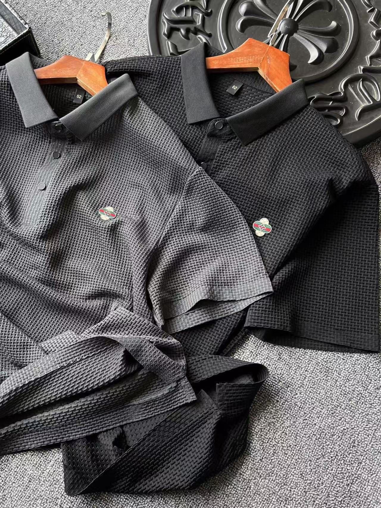 Louis Vuitton Seamless Four-Leaf Clover Polo Shirt – Spring/Summer Collection