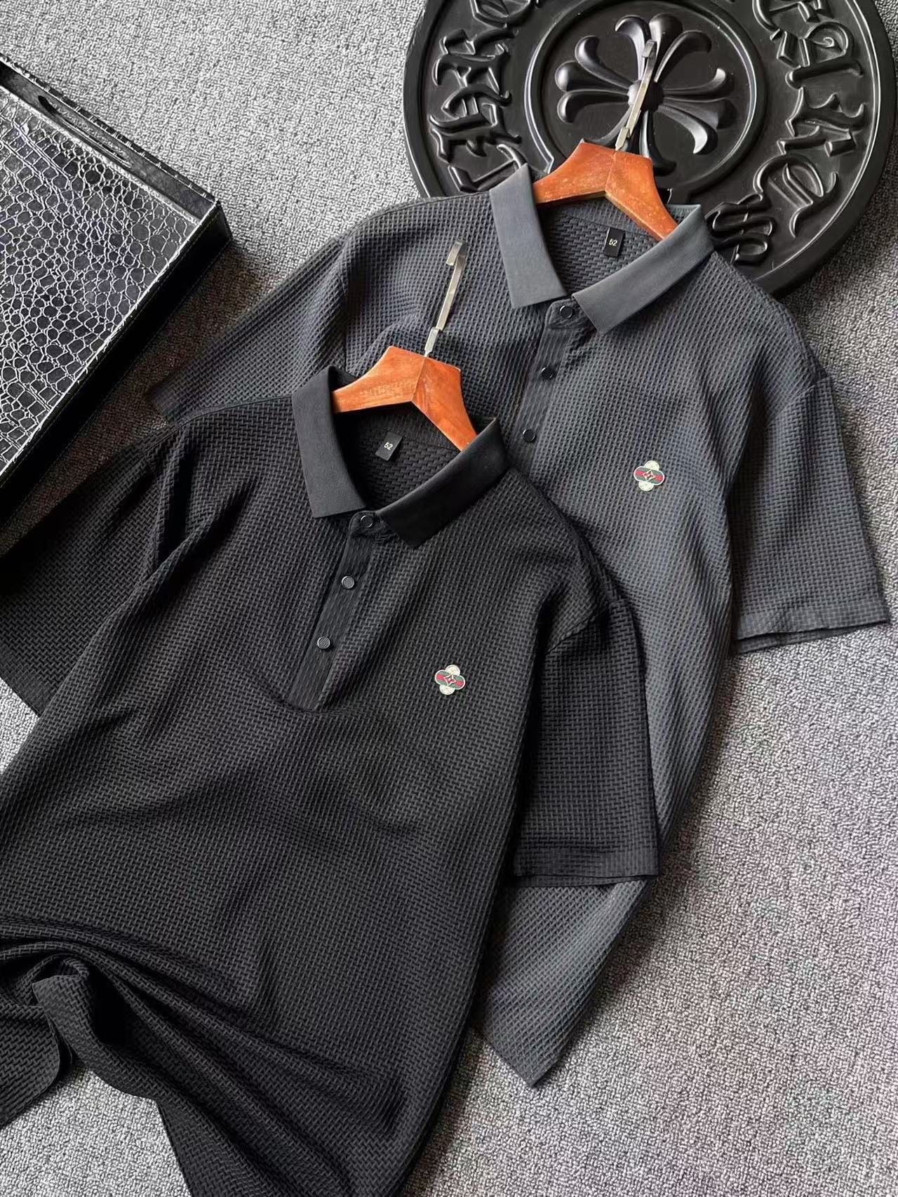 Louis Vuitton Seamless Four-Leaf Clover Polo Shirt – Spring/Summer Collection