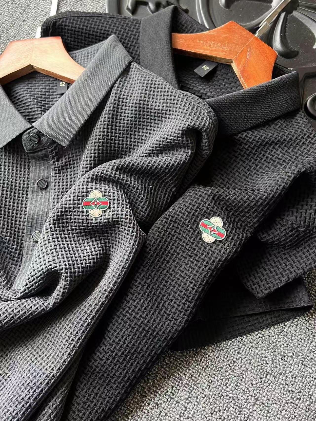 Louis Vuitton Seamless Four-Leaf Clover Polo Shirt – Spring/Summer Collection