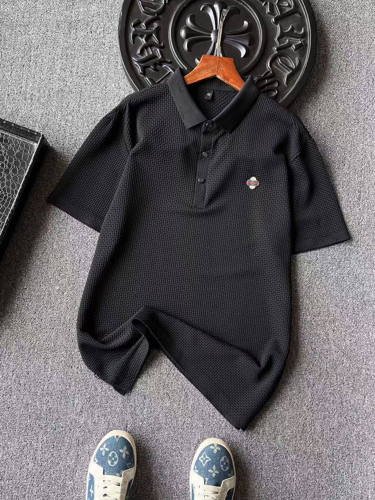Louis Vuitton Seamless Four-Leaf Clover Polo Shirt – Spring/Summer Collection