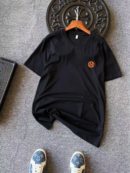 Hermès Mulberry Silk 3D H Logo T-Shirt – 2025 Spring/Summer Collection