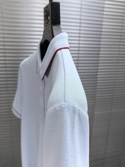 Louis Vuitton Embroidered Logo Pique Cotton Polo Shirt – Spring/Summer Collection – 2026