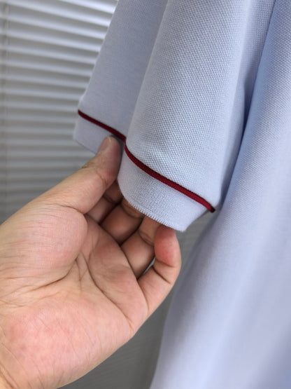 Louis Vuitton Embroidered Logo Pique Cotton Polo Shirt – Spring/Summer Collection – 2026