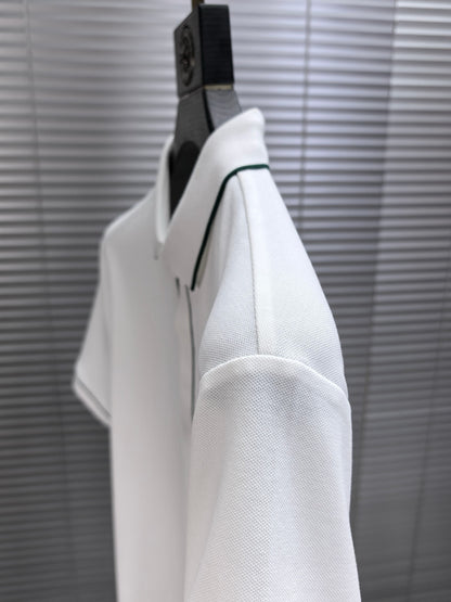 Louis Vuitton Embroidered Logo Pique Cotton Polo Shirt – Spring/Summer Collection – 2026