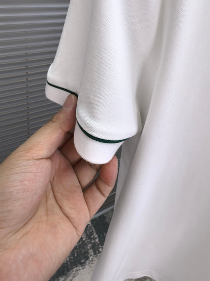Louis Vuitton Embroidered Logo Pique Cotton Polo Shirt – Spring/Summer Collection – 2026