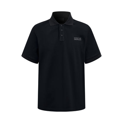 Moncler Logo Print Luxury Cotton Polo Shirt