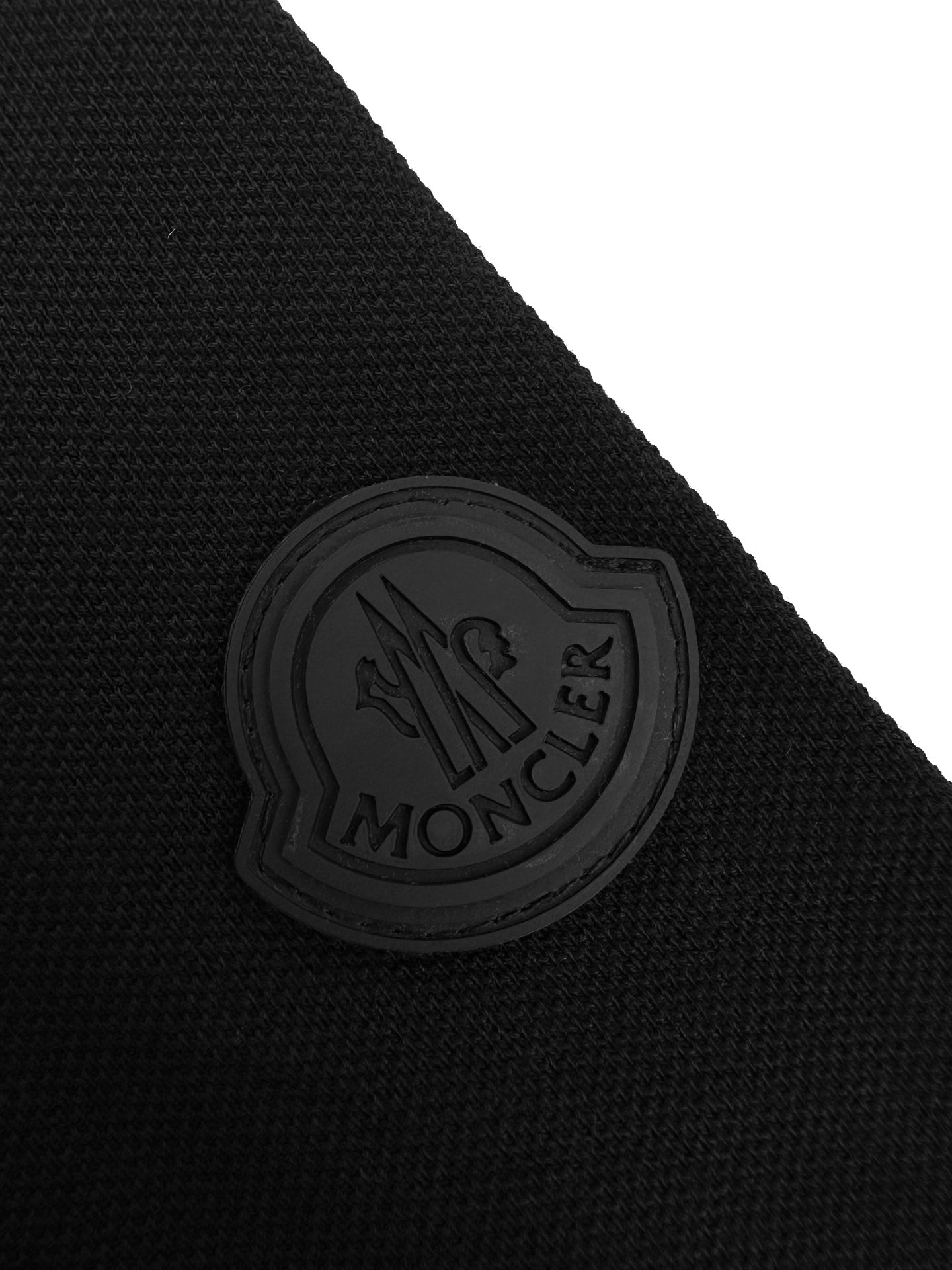 Moncler Logo Print Luxury Cotton Polo Shirt