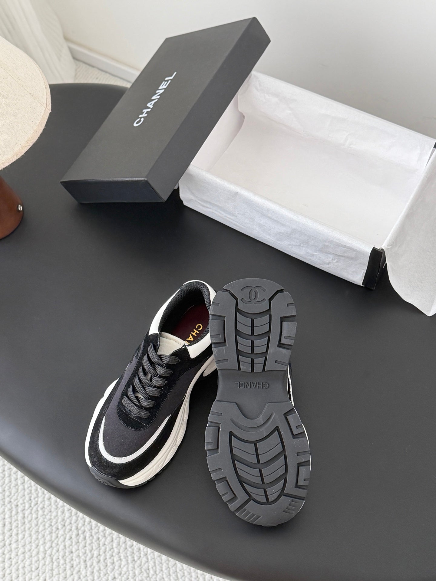 Chanel 26C Early Spring Contrast Sneakers – 26C
