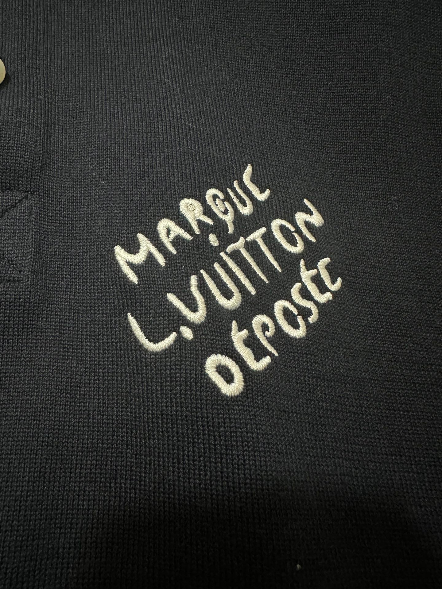 Louis Vuitton Button Pullover Polo Shirt – 24SS