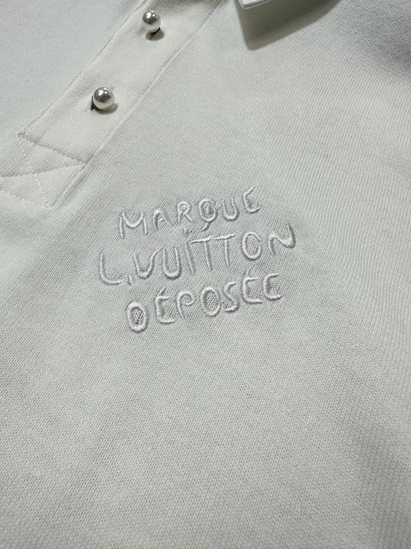 Louis Vuitton Button Pullover Polo Shirt – 24SS