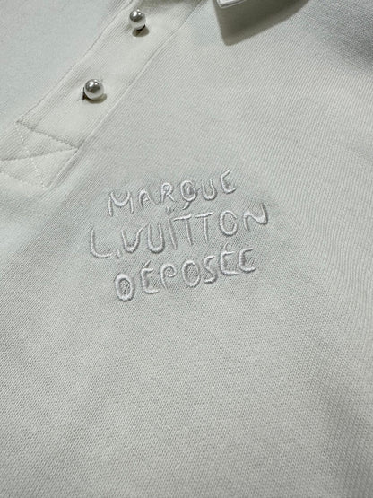Louis Vuitton Button Pullover Polo Shirt – 24SS