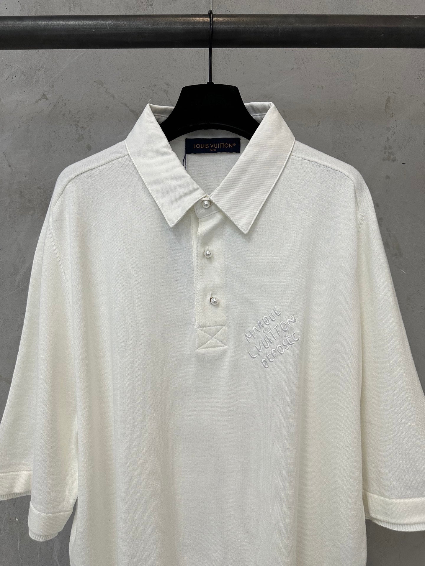 Louis Vuitton Button Pullover Polo Shirt – 24SS