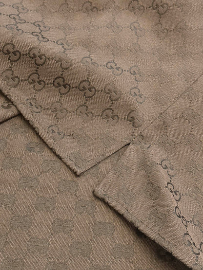 Gucci GG Jacquard Short-Sleeve Shirt