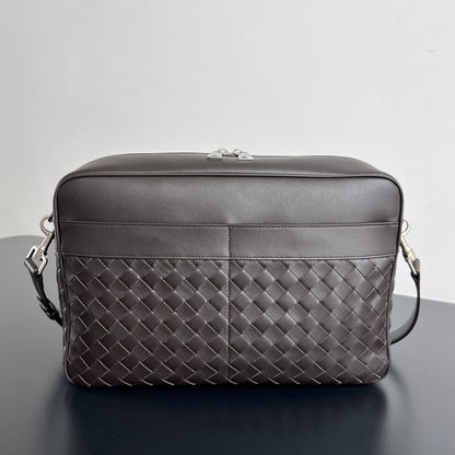 Bottega Veneta Double Pocket Camera Bag 843857 – New Collection