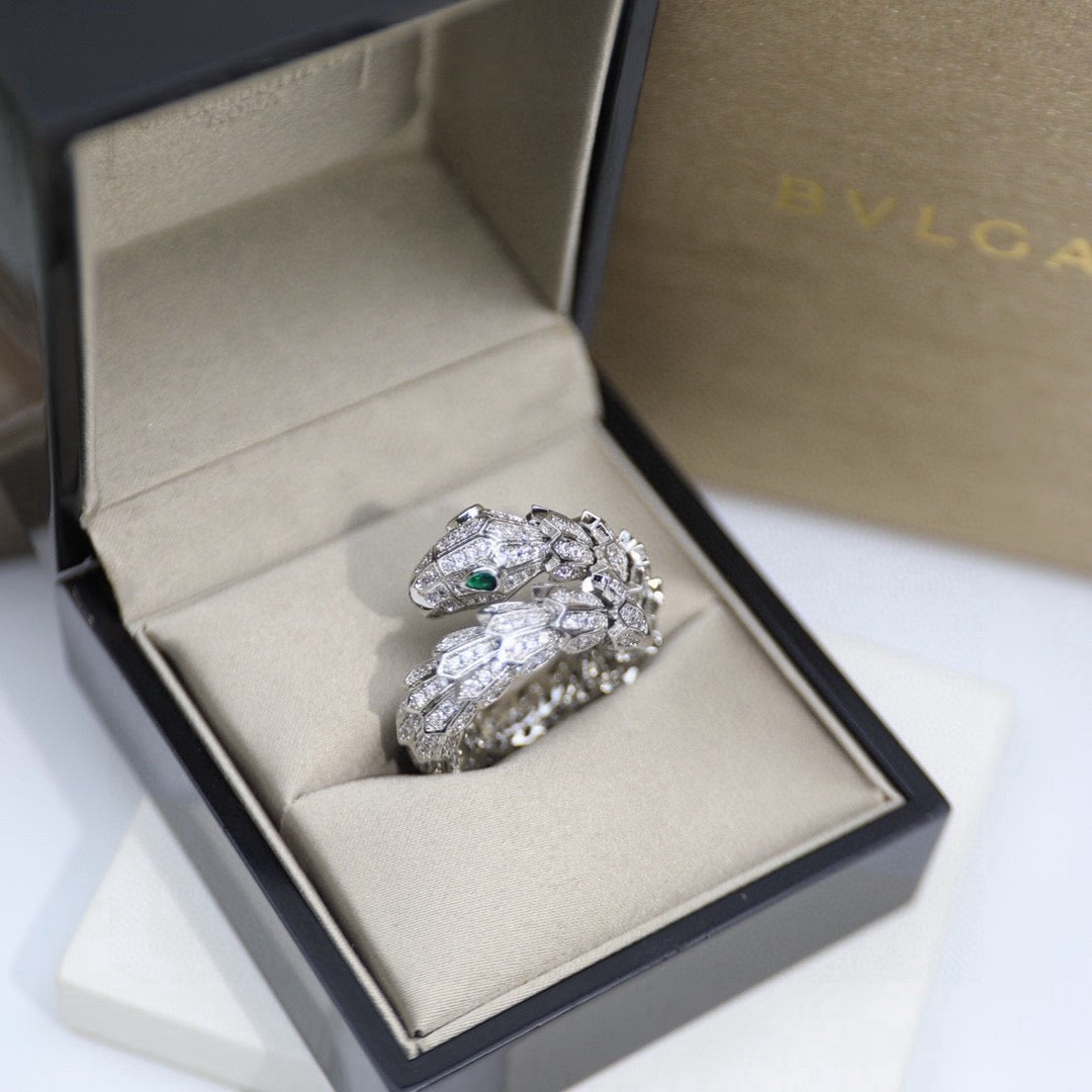 Bulgari Serpenti Spring Snake Ring
