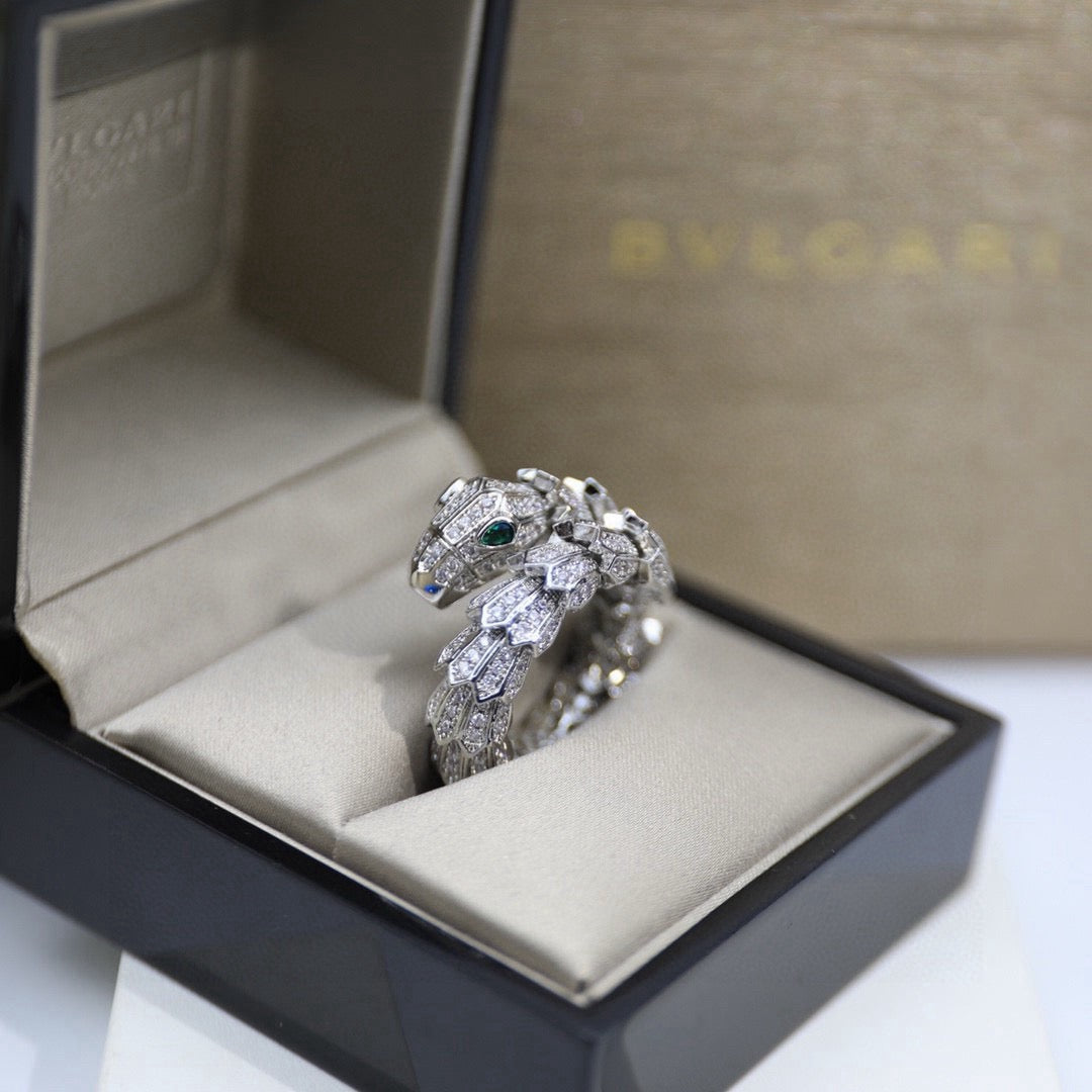Bulgari Serpenti Spring Snake Ring