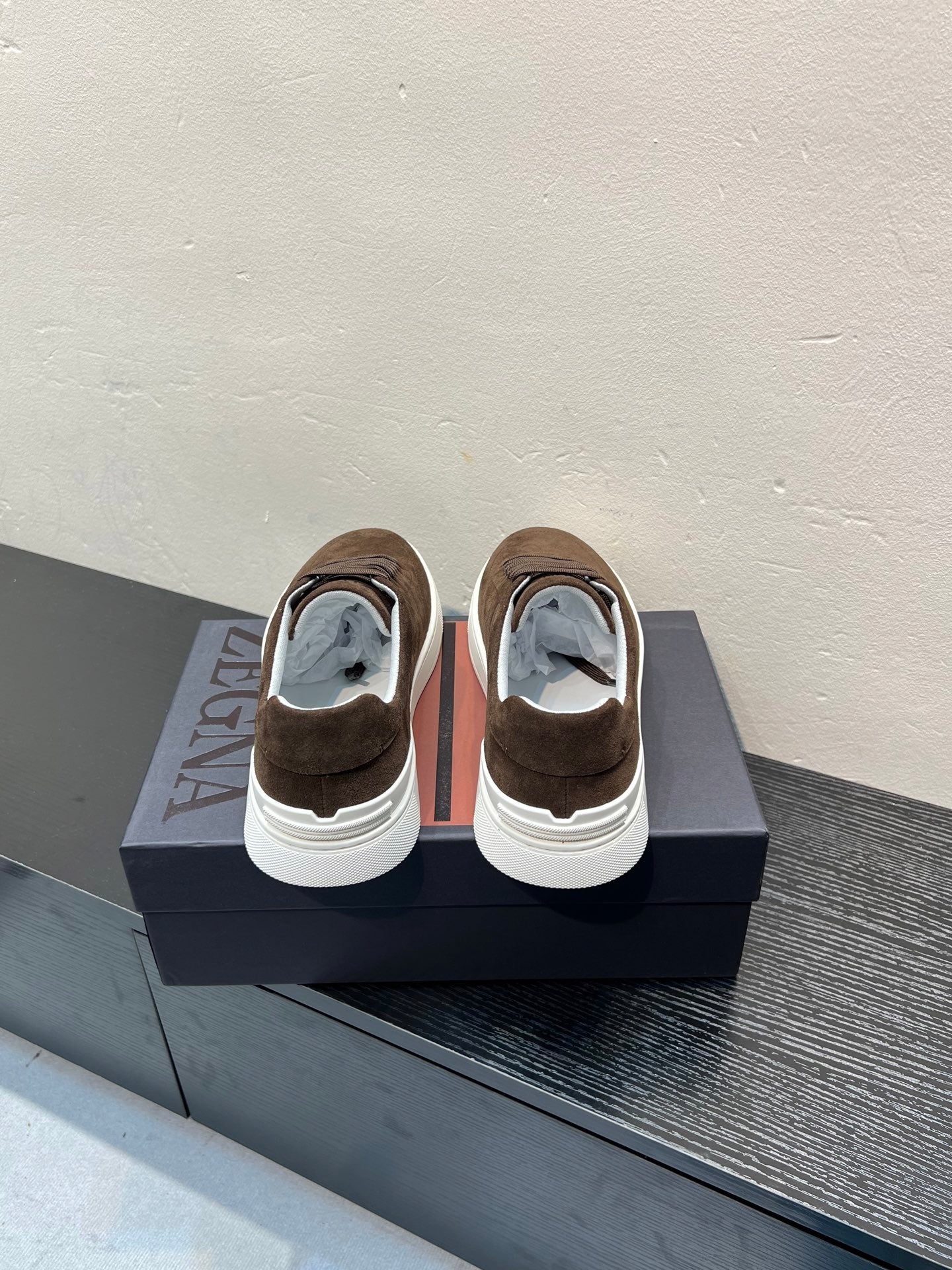 Zegna Suede Deconstructed Sneakers – 26SS